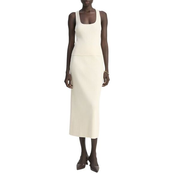 Vince Womens  Rib Racerback Tank Top - Picture 3 of 4